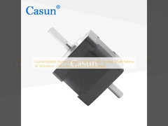 CE RoHS प्रमाणित के साथ खोखले शाफ्ट Nema 14 140mN.m 1.0A के साथ अनुकूलन योग्य हाइब्रिड स्टेपर मोटर