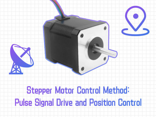 नवीनतम कंपनी समाचार Stepper Motor Control Method: Pulse Signal Drive and Position Control
