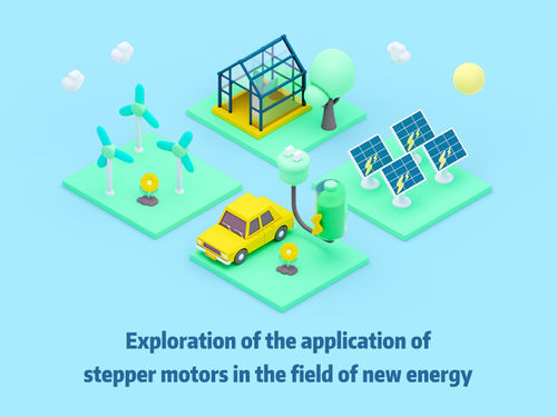 नवीनतम कंपनी समाचार Exploration of the application of stepper motors in the field of new energy
