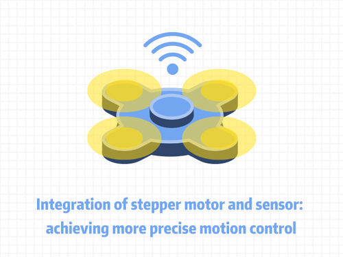 नवीनतम कंपनी समाचार Integration of stepper motor and sensor: achieving more precise motion control.