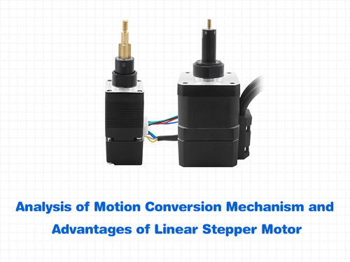 नवीनतम कंपनी समाचार Analysis of Motion Conversion Mechanism and Advantages of Linear Stepper Motor