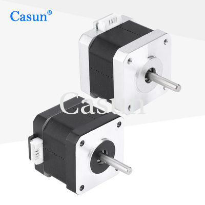 अच्छा दाम 8V NEMA 17 Stepper Motor 0.8A 40mm 2 Phase 1.8 Degree For 3D Printer ऑनलाइन