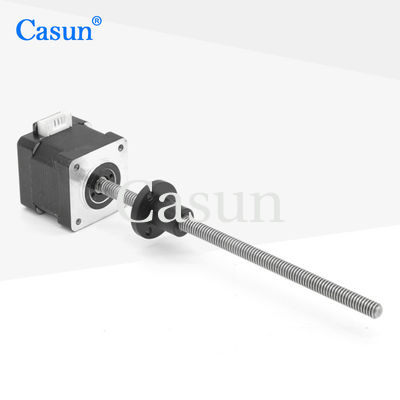 अच्छा दाम Nema14 35x35x34mm Lead Screw Stepper Motor Tr8x4 P2 Mini Captive Stepper Motor ऑनलाइन