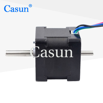 अच्छा दाम Dual Shaft Nema 14 Stepper Motor 4 Leads 34mm 1.8deg 18Ncm 25.56oz.in 0.8A Step Motor ऑनलाइन