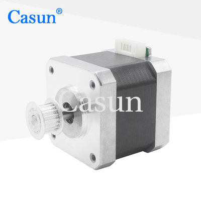 अच्छा दाम 【42SHD0229】42x42x40mm NEMA 17 Hybrid Stepper Motor with gear 0.38Nm for XYZ axis 3D Printer ऑनलाइन