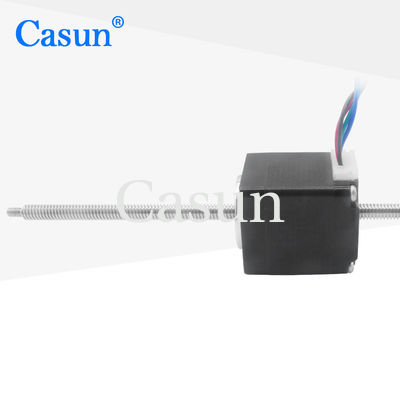 अच्छा दाम 80mN.M Nema11 Non Captive Stepper Motor Through Screw Lead 8mm 0.8A 4.64V ऑनलाइन