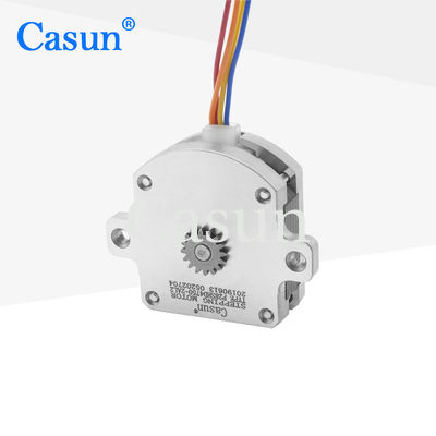 अच्छा दाम Pancake Stepper Motor 1.8 Degree 2 Phase 1.55 V 13mm Gear Shaft For SMT Machine ऑनलाइन