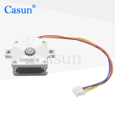 अच्छा दाम Unipolar Pancake Stepper Motor 1.8 Degree 0.5A 25mN.M Flat Stepper ऑनलाइन