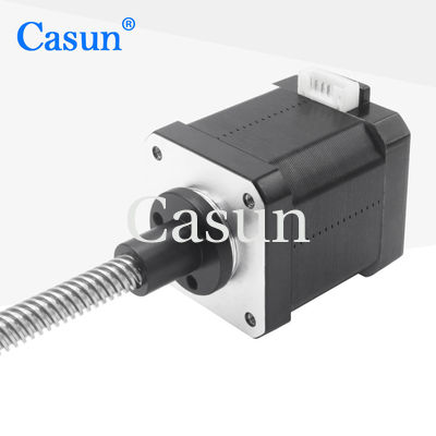 अच्छा दाम 34mm NEMA 17 Stepper Motor Lead Screw 1.65Amp 500mN.M Casun Stepper Motor ऑनलाइन