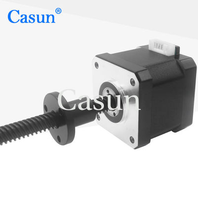 अच्छा दाम 450mN.M 0.3kg Tr8*4 NEMA 17 सीसा पेंच के साथ स्टेपर मोटर ऑनलाइन