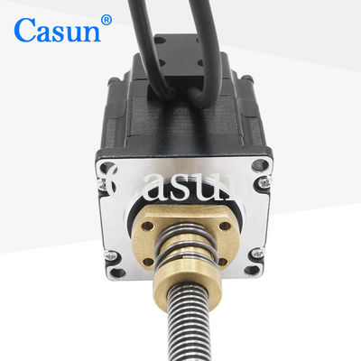 अच्छा दाम 1.8 Degree 2 Phase NEMA 23 Linear Stepper Motor With Encoder 57*57*45mm 0.9N.M 4 Wires ऑनलाइन