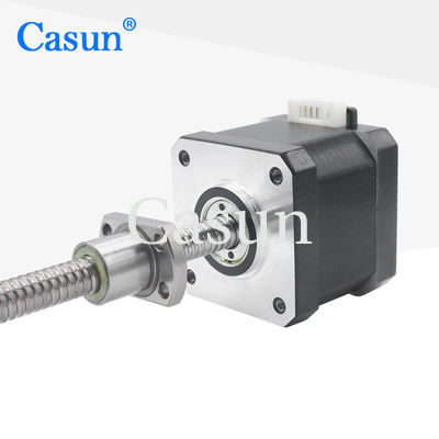 अच्छा दाम NEMA 17 Linear Stepper Motor Lead Screw Tr8*2 40mm Body 0.45N.M For Industrial Automation ऑनलाइन