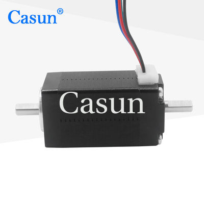 अच्छा दाम 1.8 Degree NEMA 8 Dual Axis Stepper Motor 20*20*38mm 40mN.M  ROHS ऑनलाइन