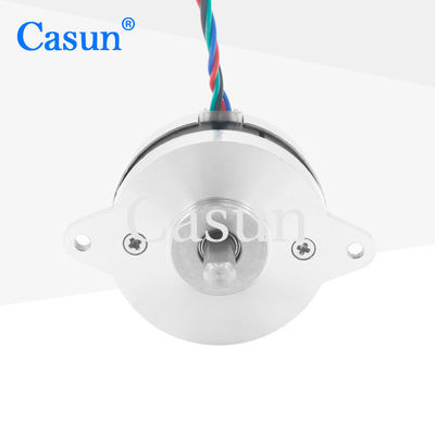 अच्छा दाम 1.8 Degree 2 Phase NEMA 14 Flat Stepper Motor 70mN.M 0.3A For SMT Machine ऑनलाइन