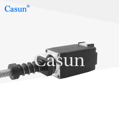 अच्छा दाम NEMA 8 Non Captive DC Stepper Motor 38mm Body Tr5×2 For Beauty Equipment ऑनलाइन