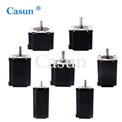 अच्छा दाम रोबोटिक्स और सीएनसी मशीनों के लिए कक्षा बी इन्सुलेशन और 64 मिमी मोटर ऊंचाई के साथ संलग्न हाइब्रिड स्टेपर मोटर ऑनलाइन