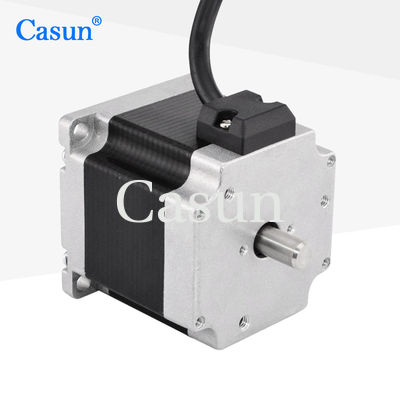 अच्छा दाम NEMA 23 Stepper Motor 54mm Body 1.26N.m 2.8A Dual Shaft For CNC ऑनलाइन