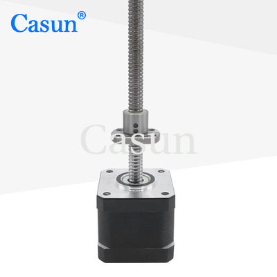 अच्छा दाम Nema 17 Ball Screw Linear Stepper Motor 450mN.M SFK0802 Step Motor For CNC ऑनलाइन