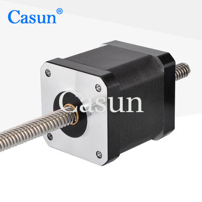 अच्छा दाम 48mm Body 450mN.M Non Captive Stepper Motor Tr5*2 NEMA 17 For Medical Instruments ऑनलाइन
