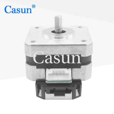 अच्छा दाम 26 मिमी लंबाई NEMA 17 स्टेपर मोटर के साथ एन्कोडर 1.5A रोबोट के लिए 26 मिमी शरीर ऑनलाइन