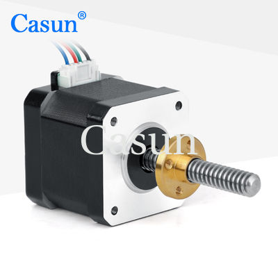 Casun Linear 42x42mm Tr8x8 Hybrid Stepper Motor For CNC Milling Machine