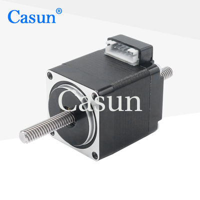 28*28*33mm NEMA 11 Linear Stepper Motor 50mN.M 0.67A For Textile Equipment