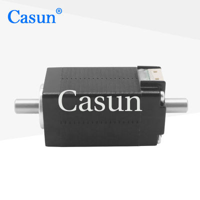 अच्छा दाम 1.8 डिग्री 2 चरण Nema 8 20X20X38mm स्टेपर मोटर दोहरी खोखली शाफ्ट 0.6A 32mN.m ऑनलाइन