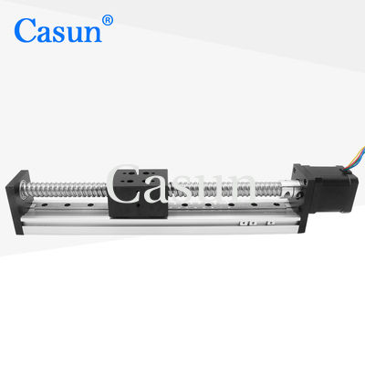 अच्छा दाम माइक्रो नेमा 17 बॉल स्क्रू स्लाइडर रेल नेमा 17 हाइब्रिड स्टेपर मोटर्स के साथ CE RoHS प्रमाणन ऑनलाइन