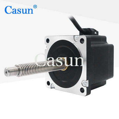 Customization NEMA 34 NonCaptive Hybrid Linear Stepper Motor 76mm Body Waterproof