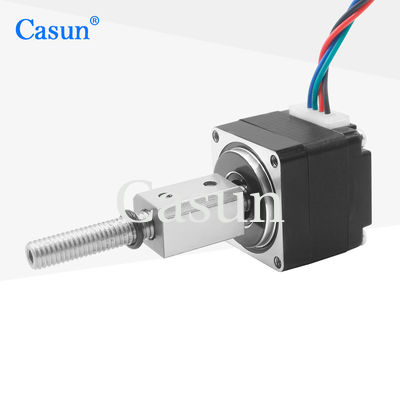 अच्छा दाम NEMA 8 Ball Screw Stepper Motor 0.5A 25mm Body For Vision System ऑनलाइन